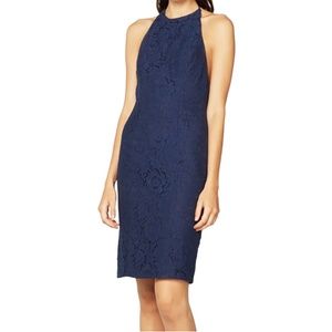 Fame And Partners NEW Blue Size 2 Crochet Dress